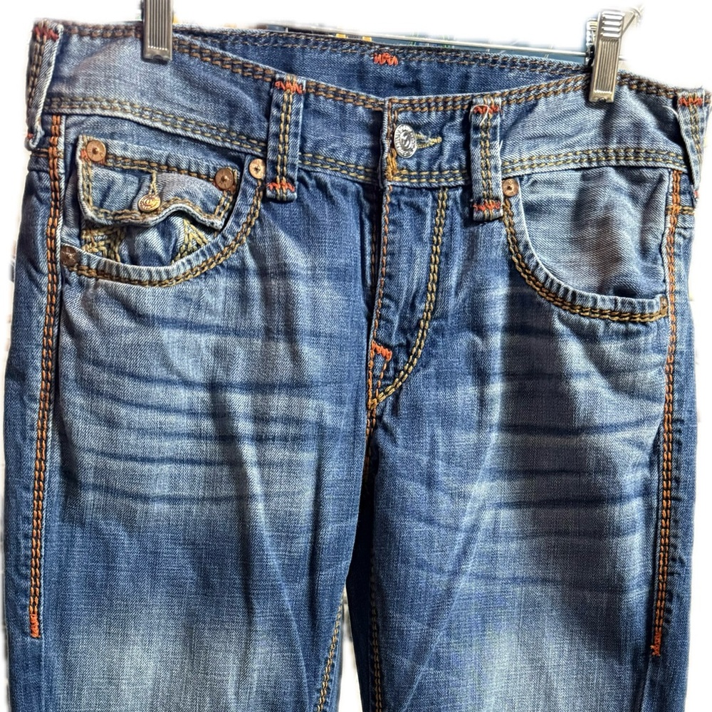 Stylish Blue True Religion Jeans for Men - Picture 2 of 8